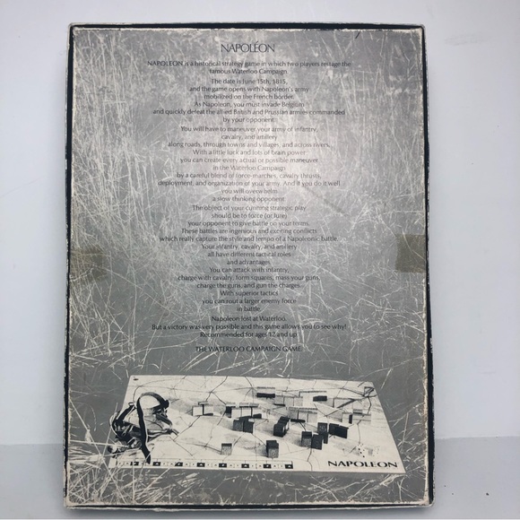 Vintage Napoleon War Board Game - Picture 3 of 4